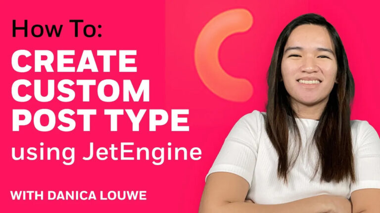 How to Create Custom Post Type in WordPress using JetEngine