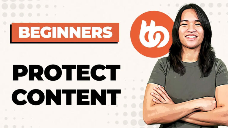 How to Protect Your Content – BuddyBoss (Beginners 2022)