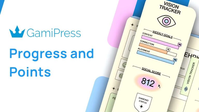 GamiPress Progress and Points for WordPress Membership Site